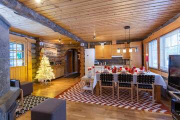 Фотографии Шале Chalet Kuukkeli AuroraCabins г. Саариселькя (Финляндия) №4 Фото Шале Chalet Kuukkeli AuroraCabins г. Саариселькя 4