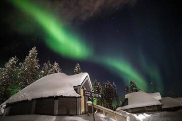 Фотографии Курортные отели Northern Lights Village г. Саариселькя (Финляндия) №1 Фото Курортные отели Northern Lights Village г. Саариселькя 1