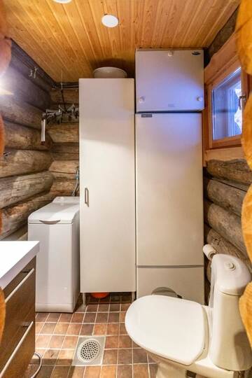 Фото номера Шале с двумя спальнями Шале Chalet Kuukkeli AuroraCabins г. Саариселькя 21