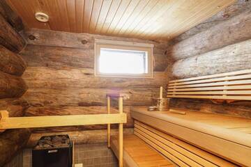 Фото номера Дом с 2 спальнями Шале Sielikkö Aurora Log Apartments г. Саариселькя 76