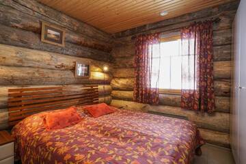 Фото номера Дом с 2 спальнями Шале Sielikkö Aurora Log Apartments г. Саариселькя 50
