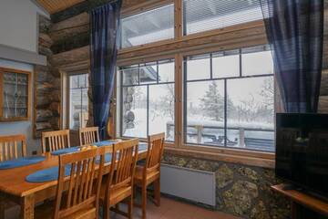 Фото номера Дом с 2 спальнями Шале Sielikkö Aurora Log Apartments г. Саариселькя 51