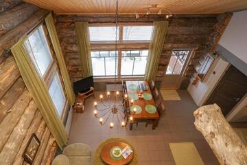 Фото номера Дом с 2 спальнями Шале Sielikkö Aurora Log Apartments г. Саариселькя 53