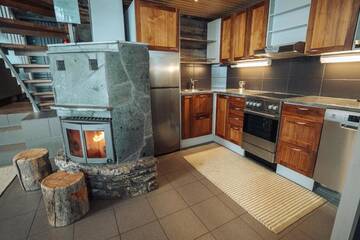 Фото номера Дом с 2 спальнями Шале Sielikkö Aurora Log Apartments г. Саариселькя 115