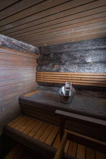 Фото номера Дом с 2 спальнями Шале Sielikkö Aurora Log Apartments г. Саариселькя 119