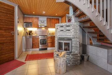 Фото номера Дом с 2 спальнями Шале Sielikkö Aurora Log Apartments г. Саариселькя 14