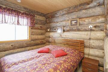 Фото номера Дом с 2 спальнями Шале Sielikkö Aurora Log Apartments г. Саариселькя 28