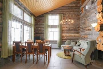Фото номера Дом с 2 спальнями Шале Sielikkö Aurora Log Apartments г. Саариселькя 87