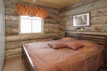 Фото номера Дом с 2 спальнями Шале Sielikkö Aurora Log Apartments г. Саариселькя 38