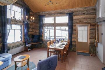 Фото номера Дом с 2 спальнями Шале Sielikkö Aurora Log Apartments г. Саариселькя 93