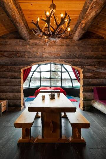 Фото Отель Kakslauttanen Arctic Resort - Igloos and Chalets г. Саариселькя 3