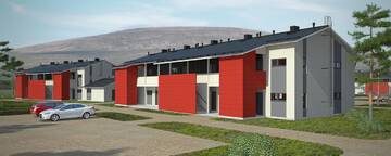 Фото номера Апартаменты с 2 спальнями Отель Holiday Club Saariselkä г. Саариселькя 10