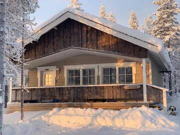 Фото номера Вилла с 2 спальнями Виллы Villa Haukka г. Саариселькя 73