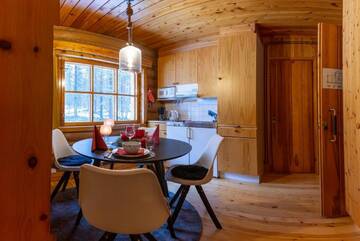Фото номера Апартаменты с 1 спальней -72- Jänkä Апарт-отели Aparthotel Kuukkeli Aurora г. Саариселькя 2
