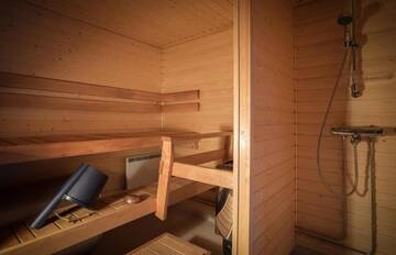 Фото номера Апартаменты с 1 спальней Дома для отпуска Polar Aurora Cabins г. Саариселькя 3