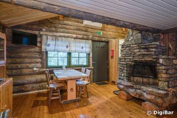 Фото номера Апартаменты с 1 спальней Дома для отпуска Polar Aurora Cabins г. Саариселькя 8