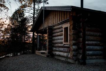 Фото номера Коттедж с 2 спальнями Дома для отпуска Polar Aurora Cabins г. Саариселькя 10