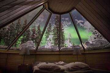Фото номера Коттедж Aurora Курортные отели Northern Lights Village г. Саариселькя 18