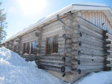 Фото номера Апартаменты с 2 спальнями Шале Lapin Kutsu Log Cabins г. Саариселькя 14