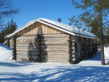 Фото номера Апартаменты с 2 спальнями Шале Lapin Kutsu Log Cabins г. Саариселькя 12