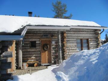 Фото номера Апартаменты с 2 спальнями Шале Lapin Kutsu Log Cabins г. Саариселькя 15