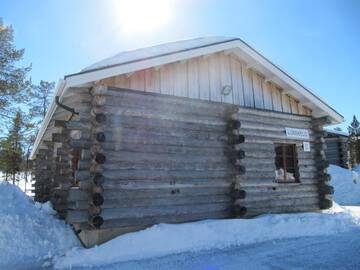 Фото номера Апартаменты с 2 спальнями Шале Lapin Kutsu Log Cabins г. Саариселькя 16