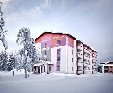 Фото номера Апартаменты с 1 спальней и сауной Отель Lapland Hotels Riekonlinna г. Саариселькя 3