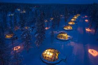 Фото Отель Kakslauttanen Arctic Resort - Igloos and Chalets г. Саариселькя